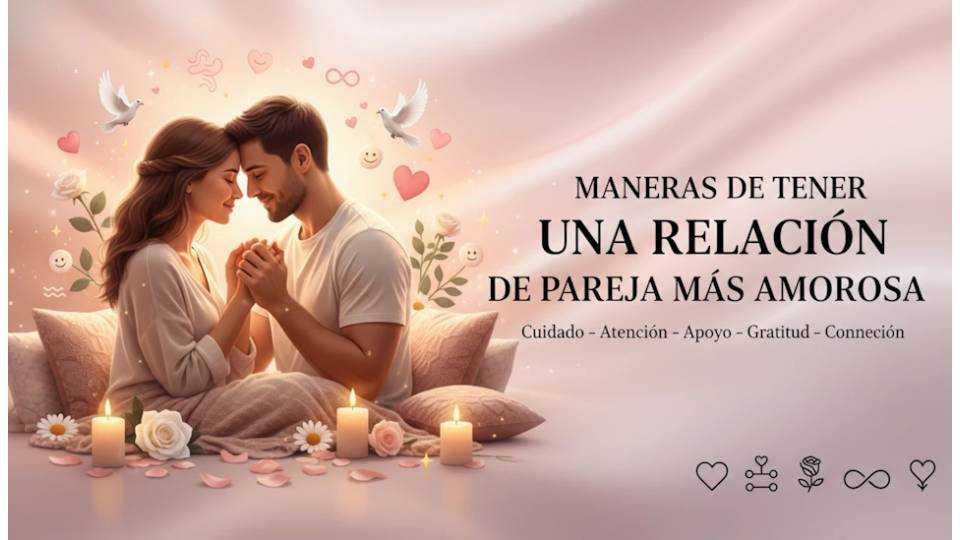 Maneras de tener una relación de pareja más amorosa